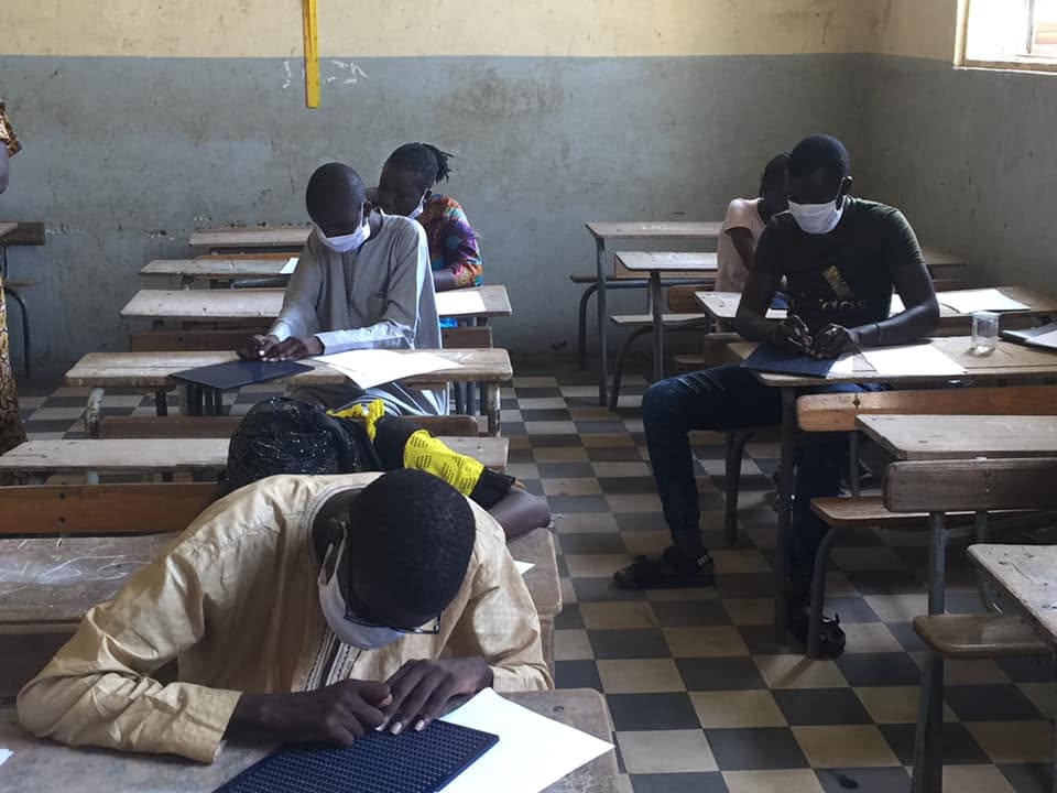 Les élèves déficients visuels plaident pour une décentralisation du Baccalauréat