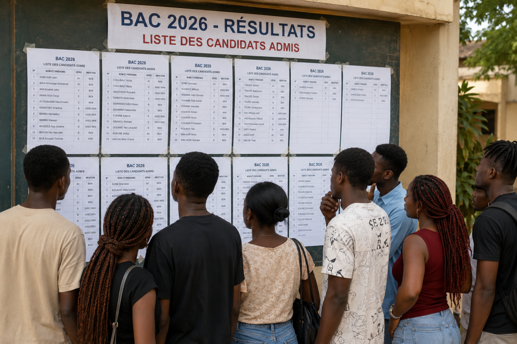 Bac 2026 : La date des épreuves du Second Tour fixée au jeudi 09 juillet
