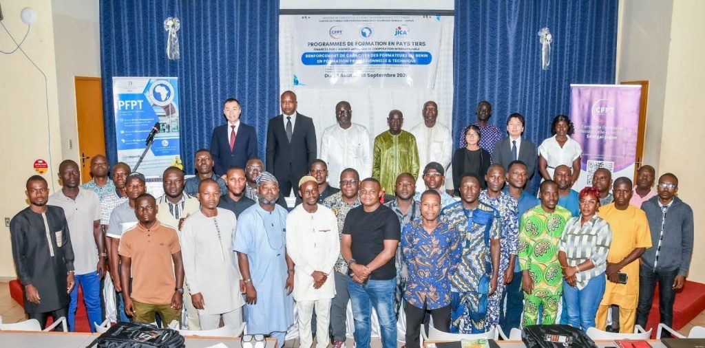 Dakar et Tokyo renforcent les capacités des formateurs béninois