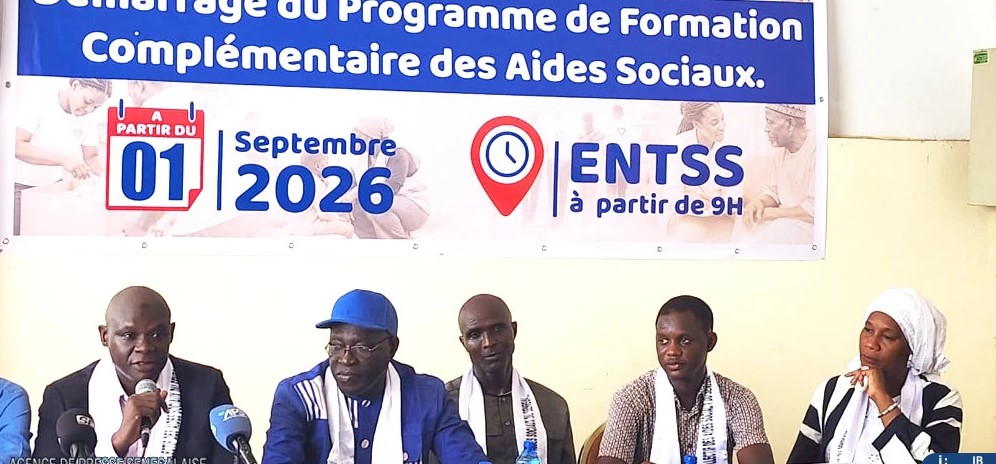 ENTSS : Un programme de formation de 97 aides sociaux lancé mardi