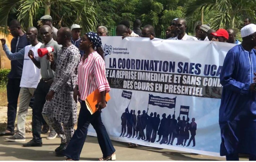 Le SAES menace de déposer un prévis de grève